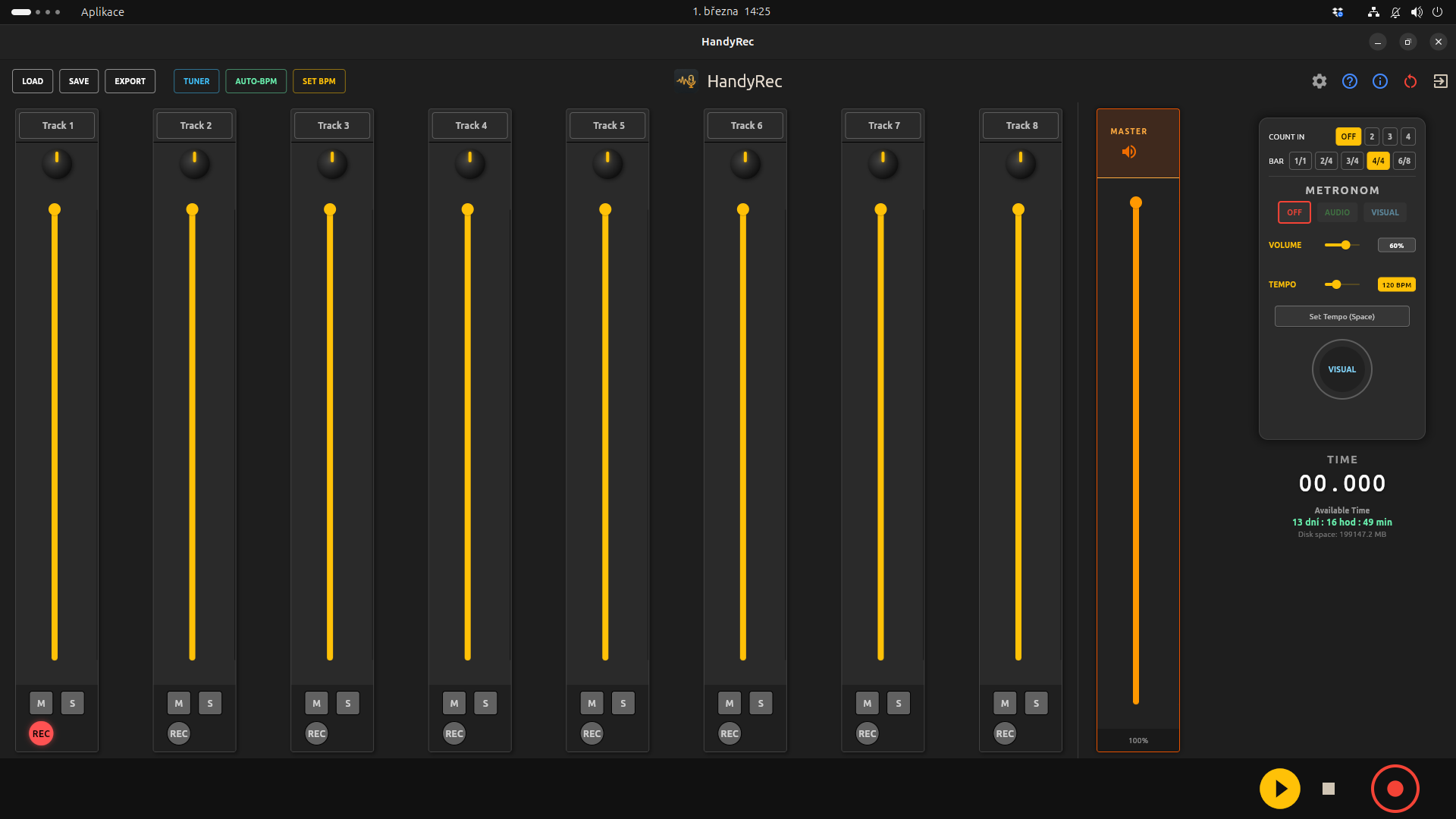 HandyRec Screenshot 2